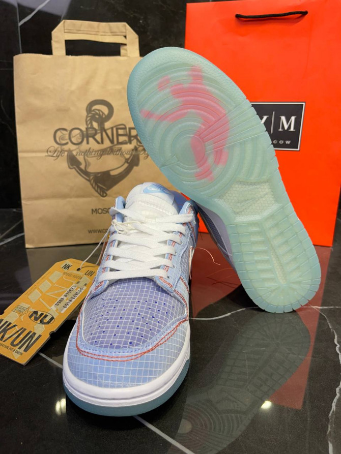 Кеды Nike Dunk Low Union Passport Pack Argon — изображение 8