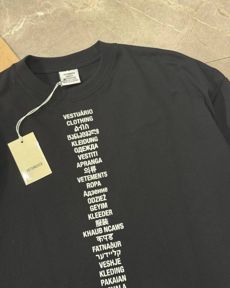 Футболка Vetements Clothing — фото 4