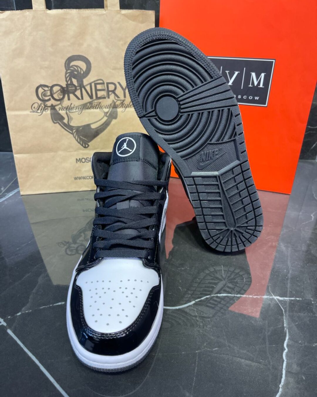 Кроссовки Nike Air Jordan 1 Mid Carbon Fiber All-Star — изображение 7