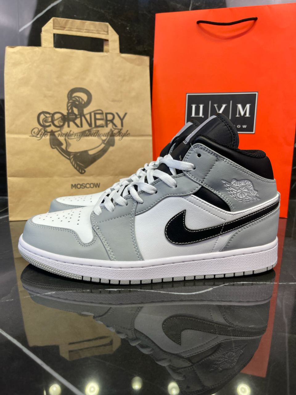 Кроссовки Jordan 1 Retro High Bleached Coral — фото 7