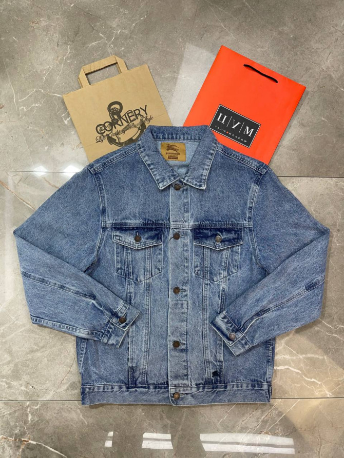Джинсовка Burberry x Supreme