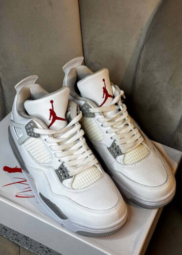 Кроссовки Jordan 4 Retro White Oreo