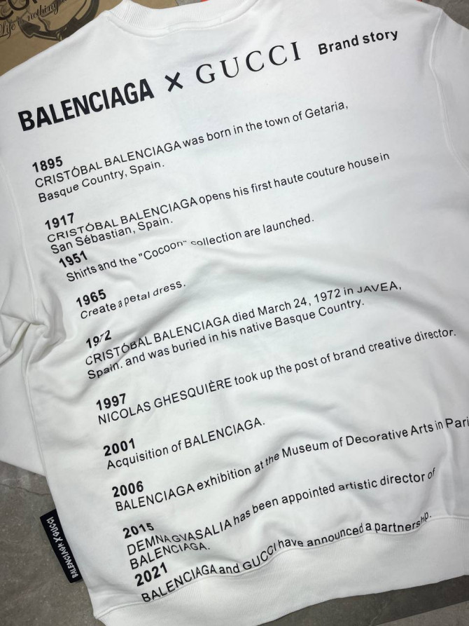 Кофта Balenciaga x Gucci — изображение 7