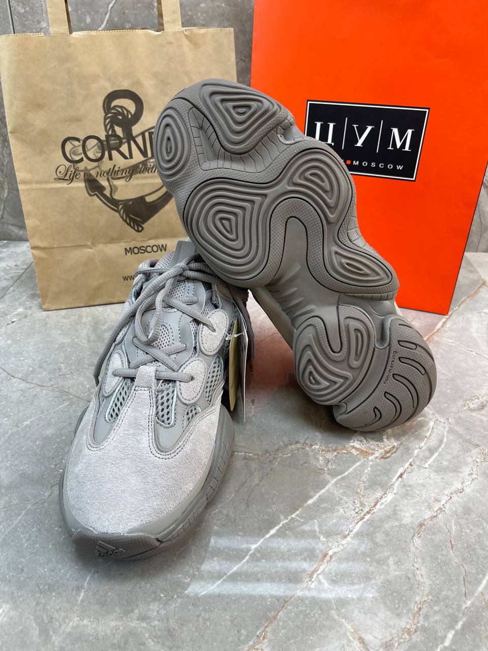 Yeezy 500 Ash Grey — фото 2