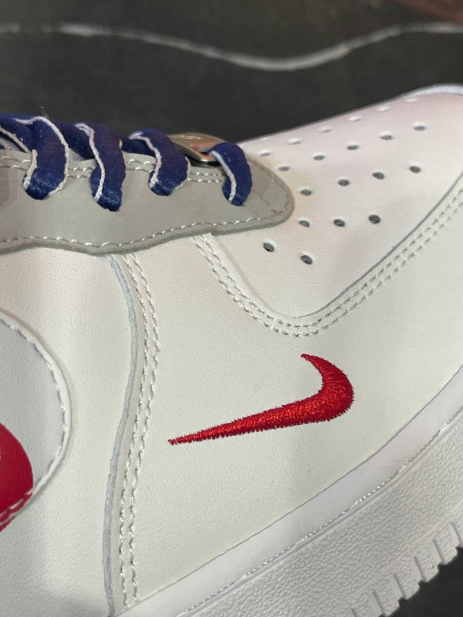 Кроссовки Nike Air Force 1 White Script Swoosh — изображение 9