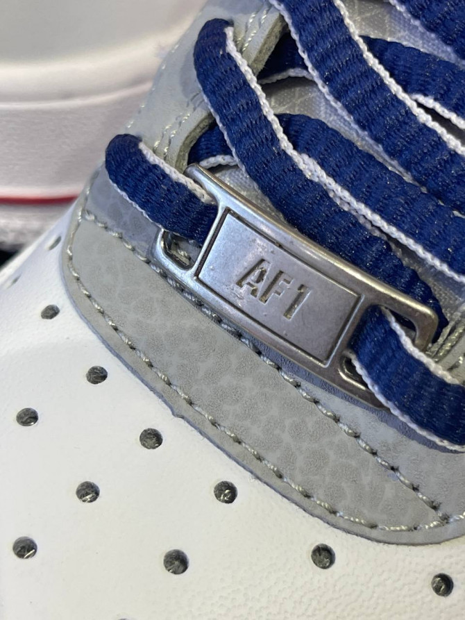 Кроссовки Nike Air Force 1 White Script Swoosh — изображение 7