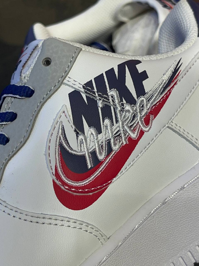 Кроссовки Nike Air Force 1 White Script Swoosh — изображение 8