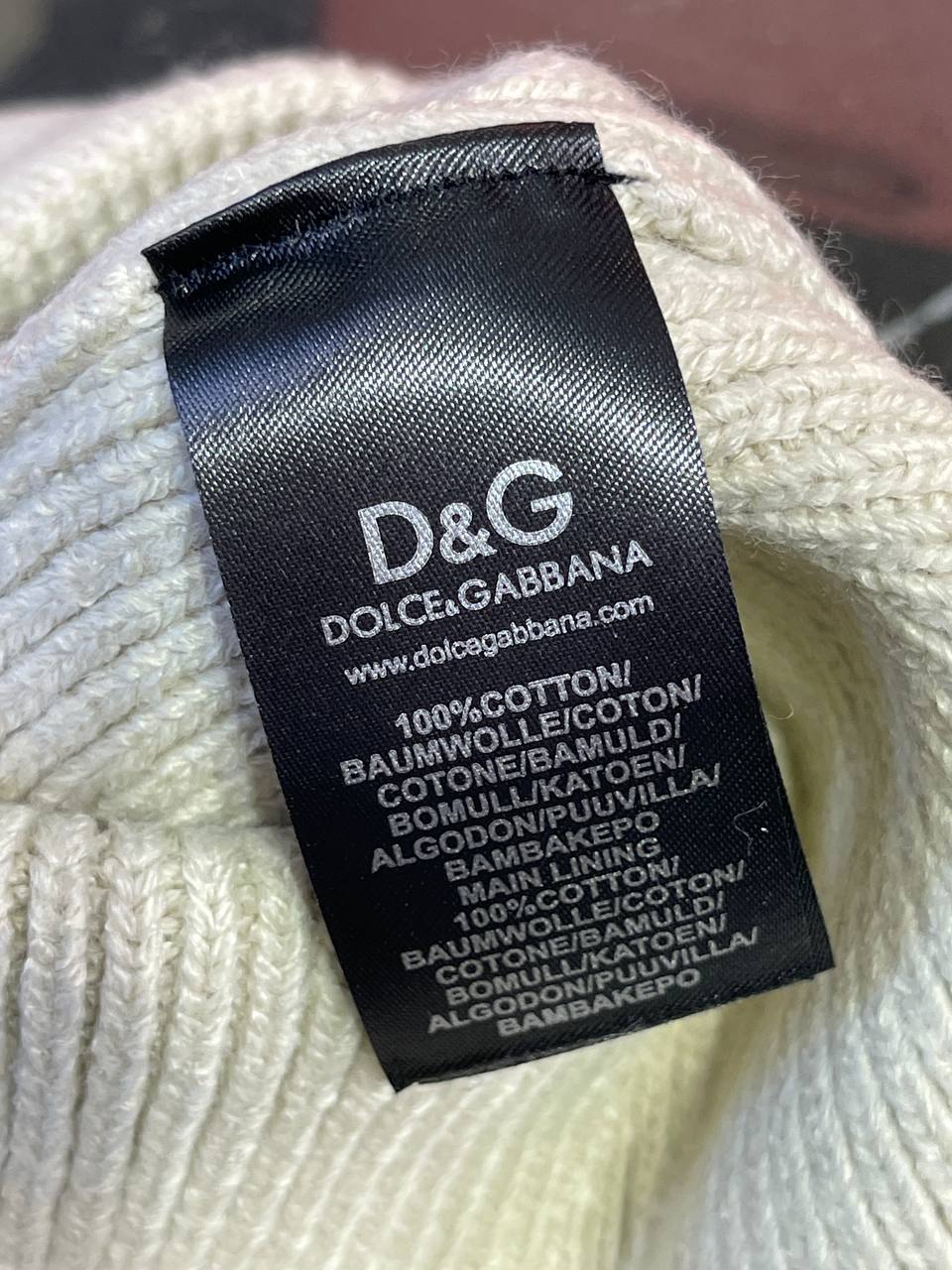 Шапка Dolce & Gabbana — фото 7