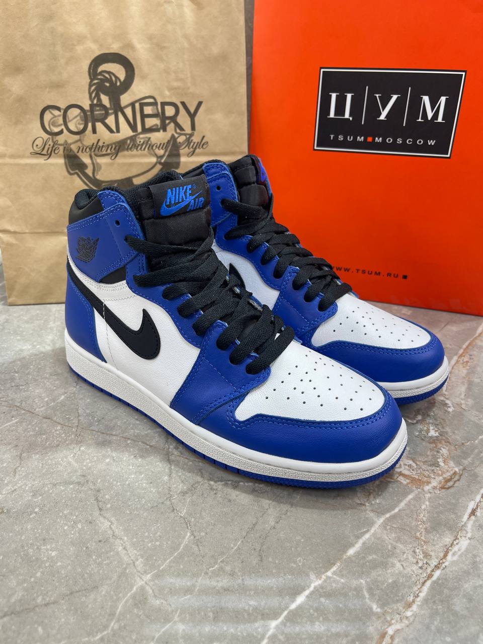 Кроссовки Jordan 1 Retro High Game Royal — фото 1