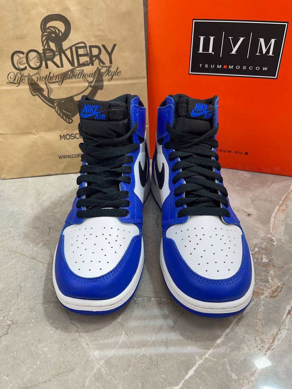 Кроссовки Jordan 1 Retro High Game Royal — фото 4
