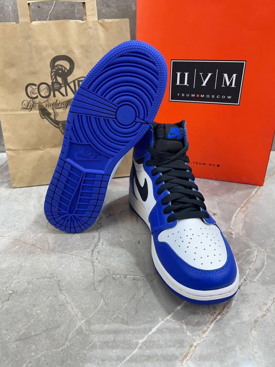 Кроссовки Jordan 1 Retro High Game Royal — фото 6
