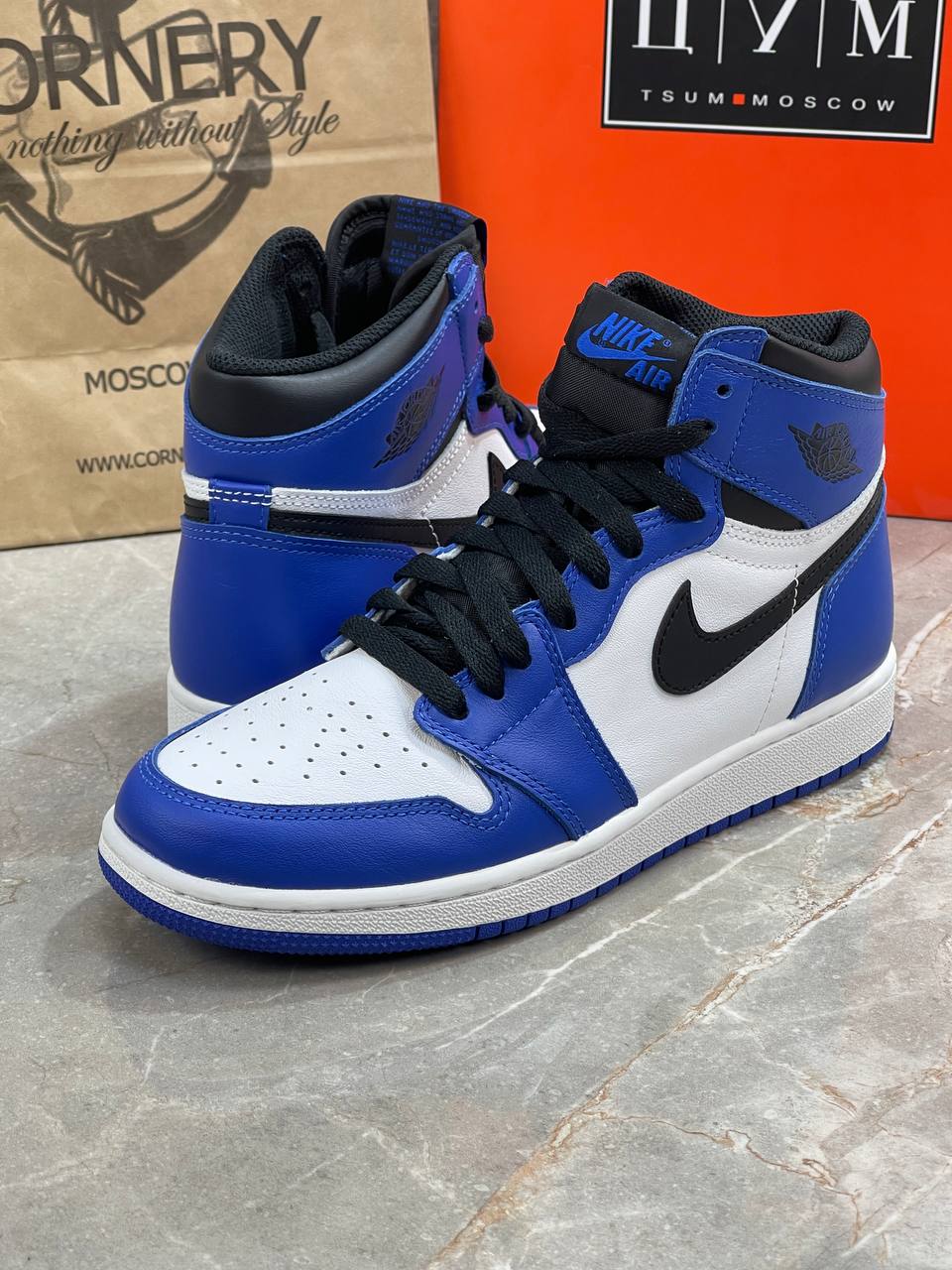 Кроссовки Jordan 1 Retro High Game Royal — фото 3