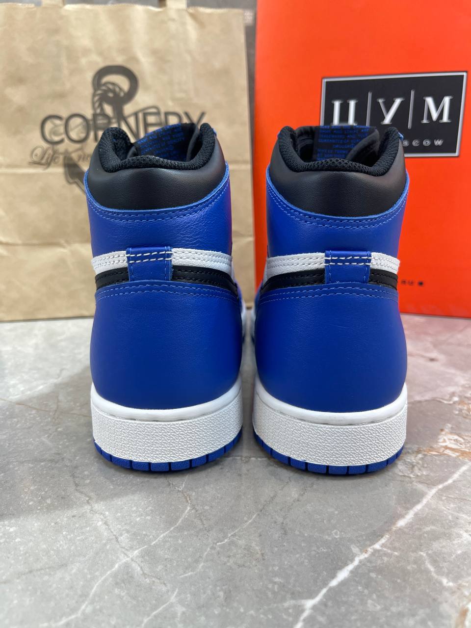 Кроссовки Jordan 1 Retro High Game Royal — фото 5