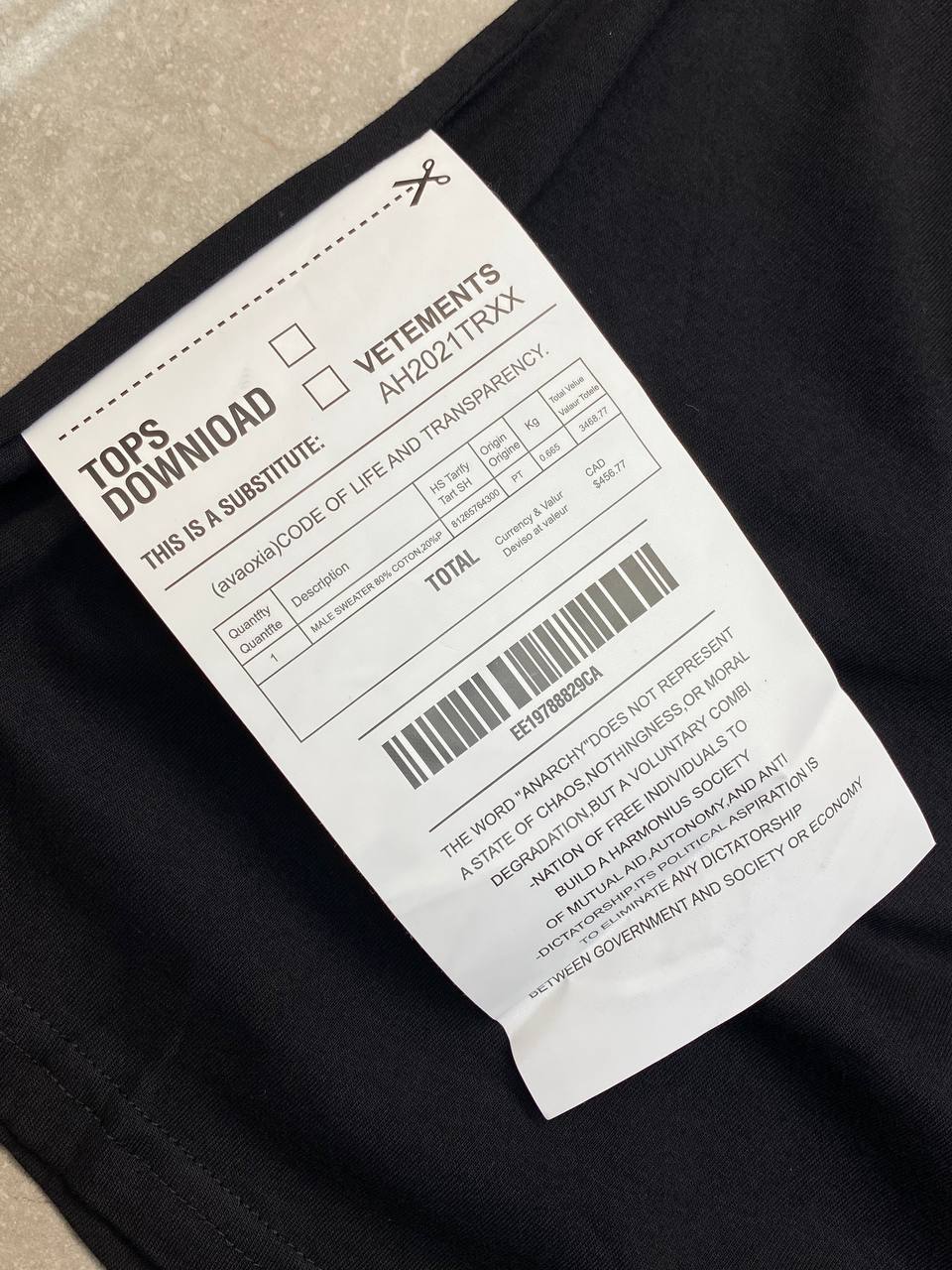 Футболка Vetements Logo — фото 6