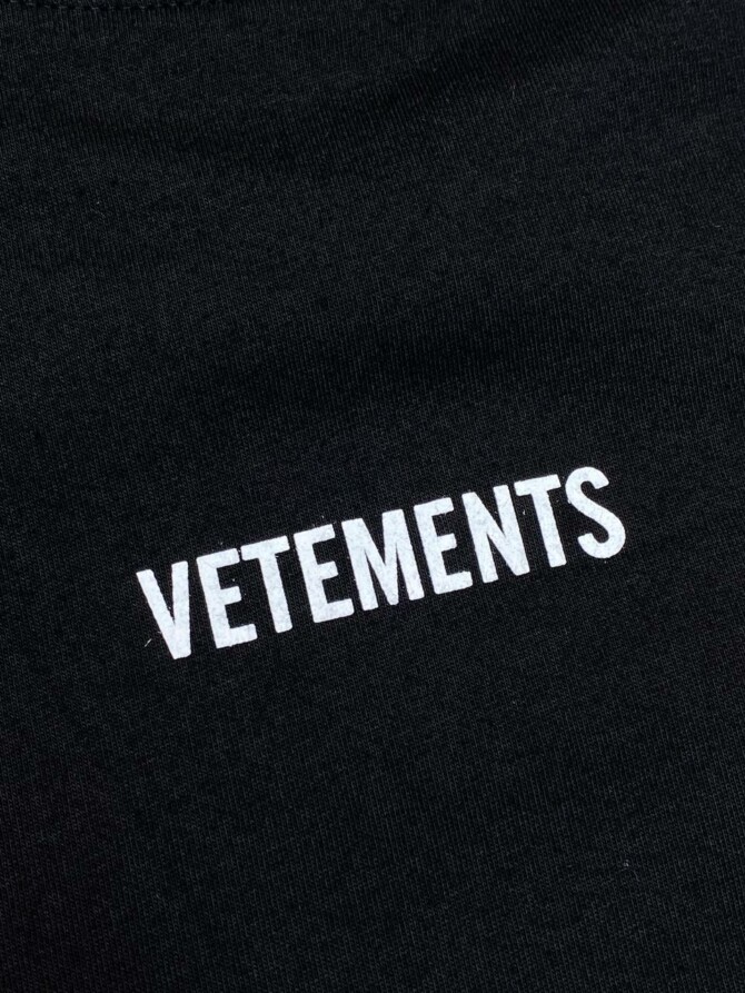 Футболка Vetements Logo — изображение 4