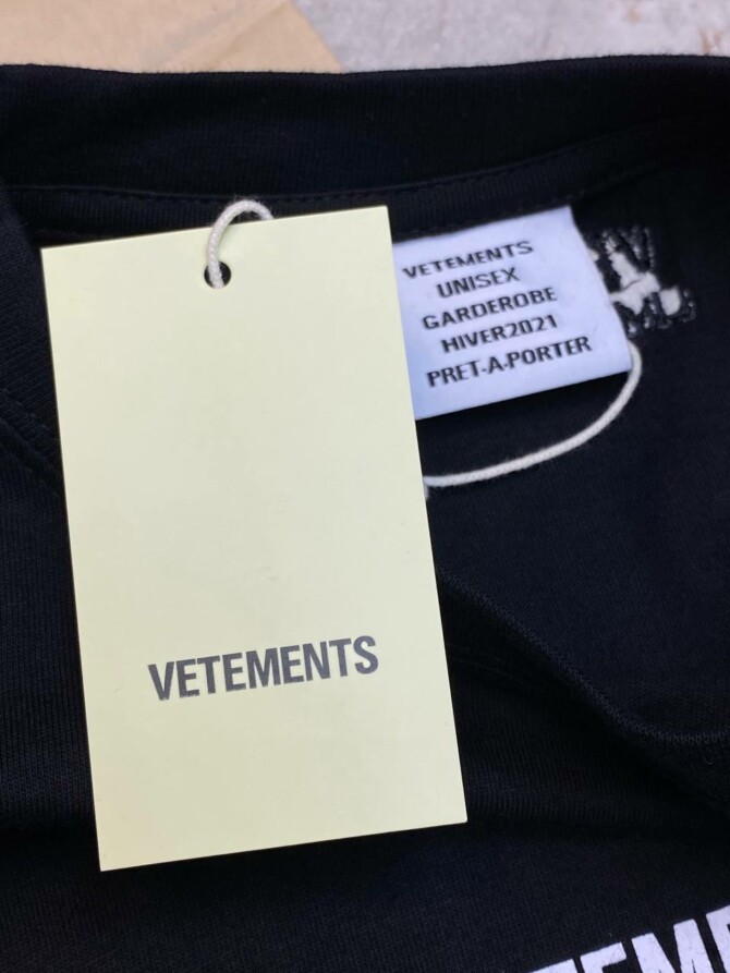 Футболка Vetements Logo — изображение 8
