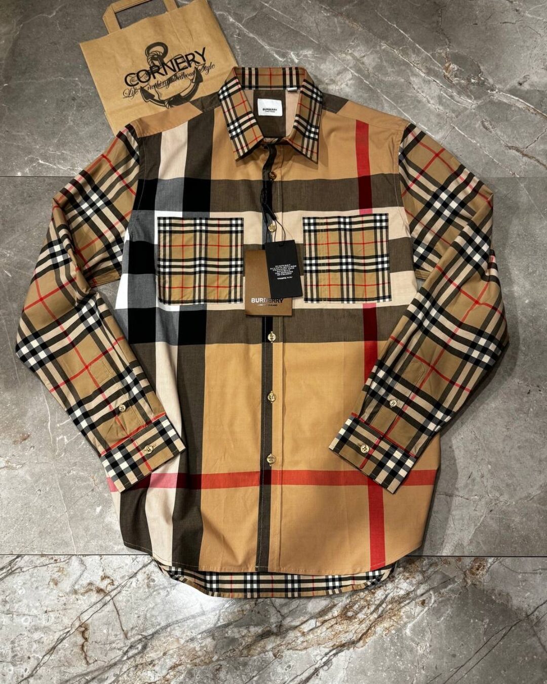 Рубашка Burberry — изображение 3