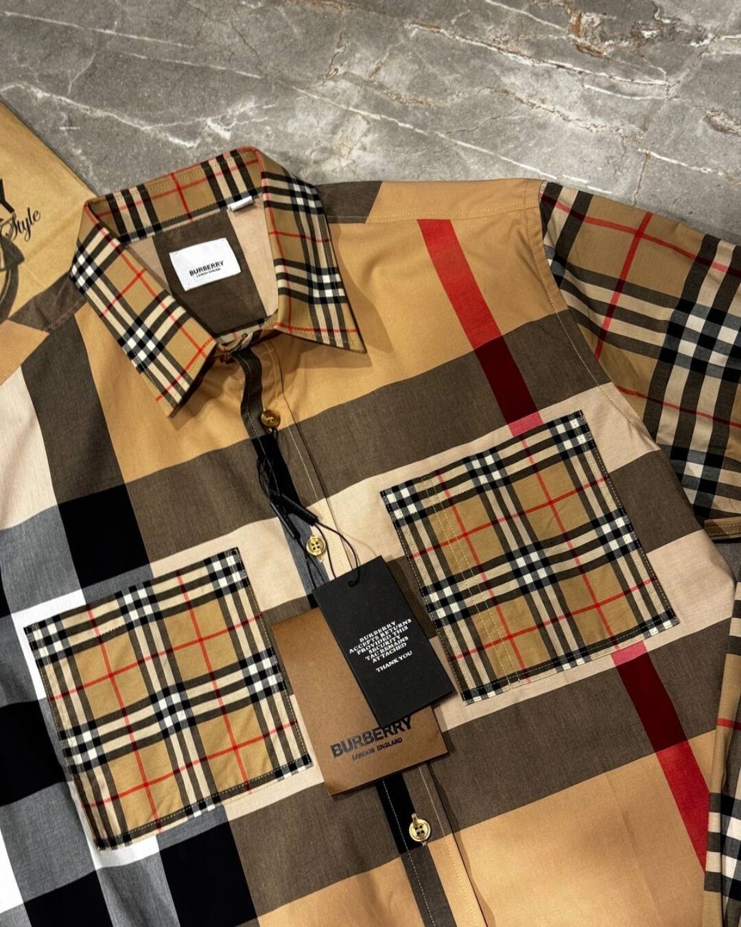 Рубашка Burberry — изображение 5