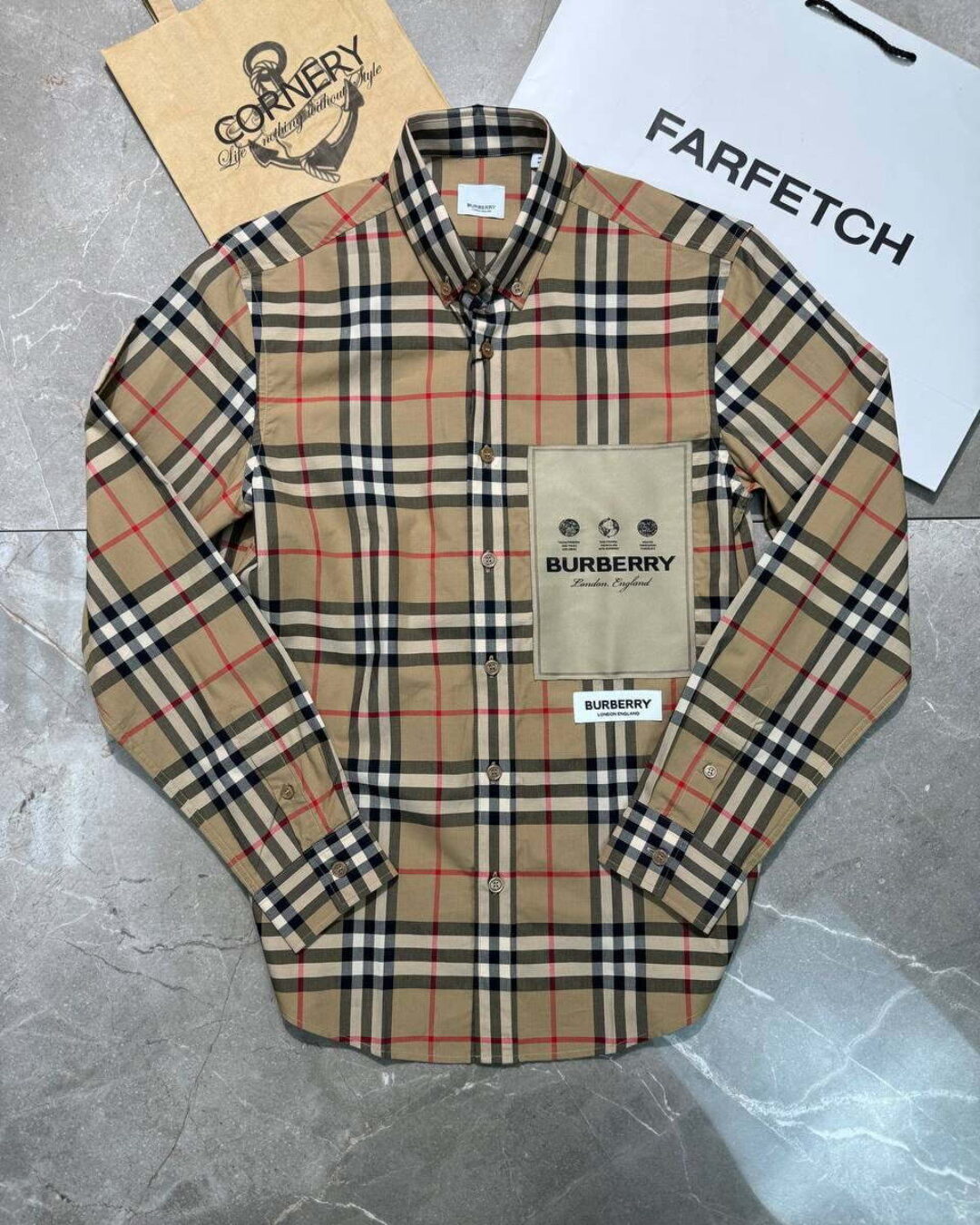 Рубашка Burberry — изображение 3