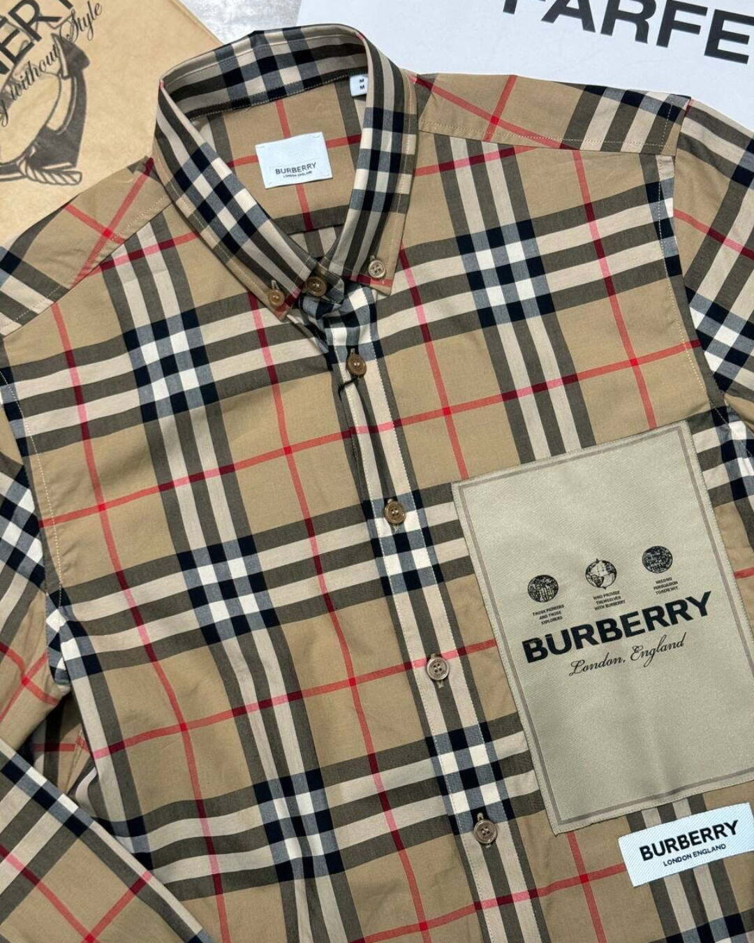Рубашка Burberry — изображение 5