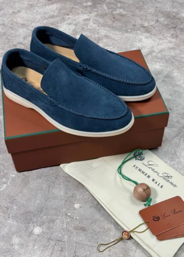 Лоферы Loro Piana Dark Blue