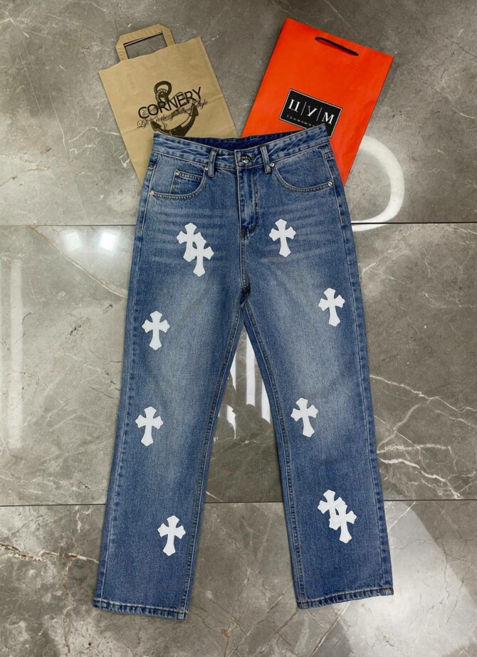 Джинсы Chrome Hearts