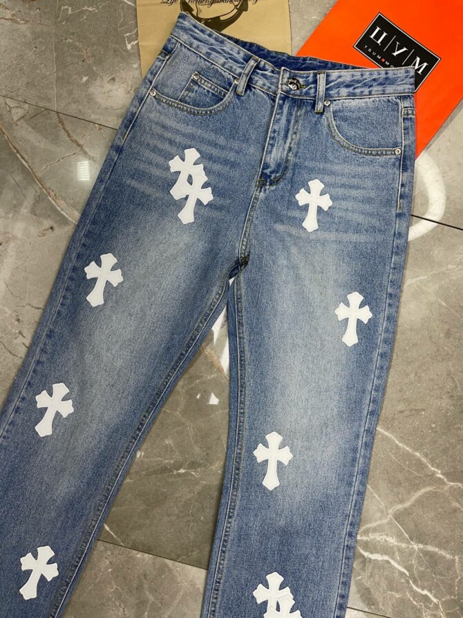 Джинсы Chrome Hearts — изображение 7