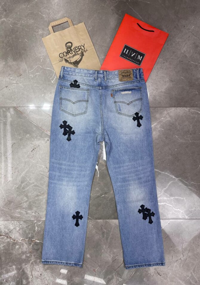 Джинсы Chrome Hearts — изображение 2