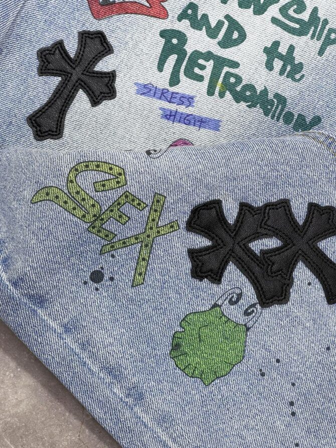 Джинсы Chrome Hearts — изображение 6