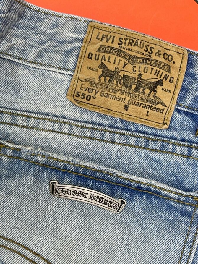 Джинсы Chrome Hearts — изображение 4