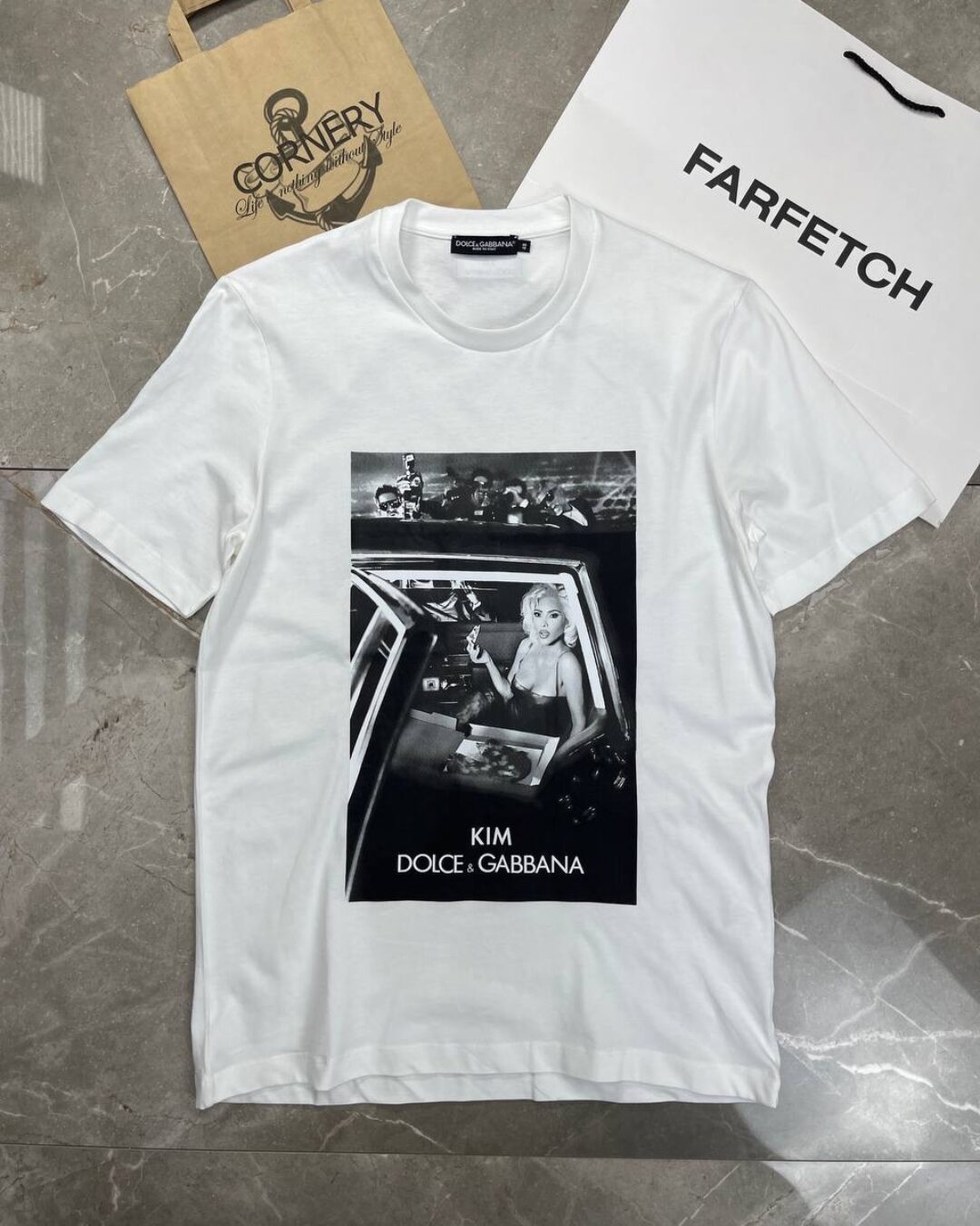 Футболка Dolce & Gabbana Ciao, Kim — изображение 7