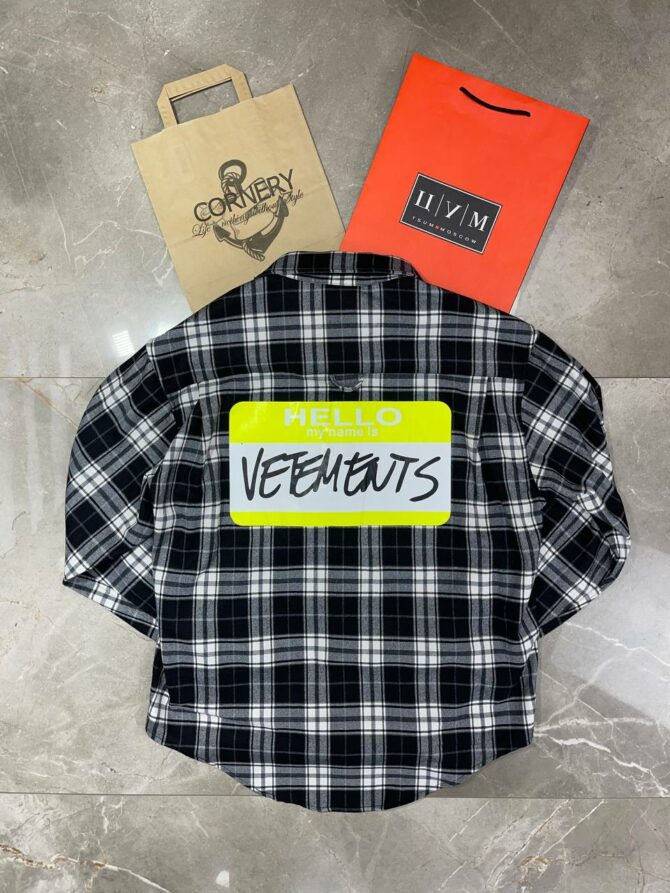 Рубашка Vetements — изображение 4