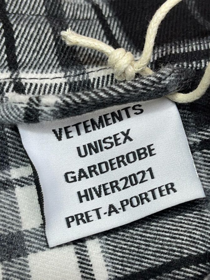 Рубашка Vetements — изображение 5