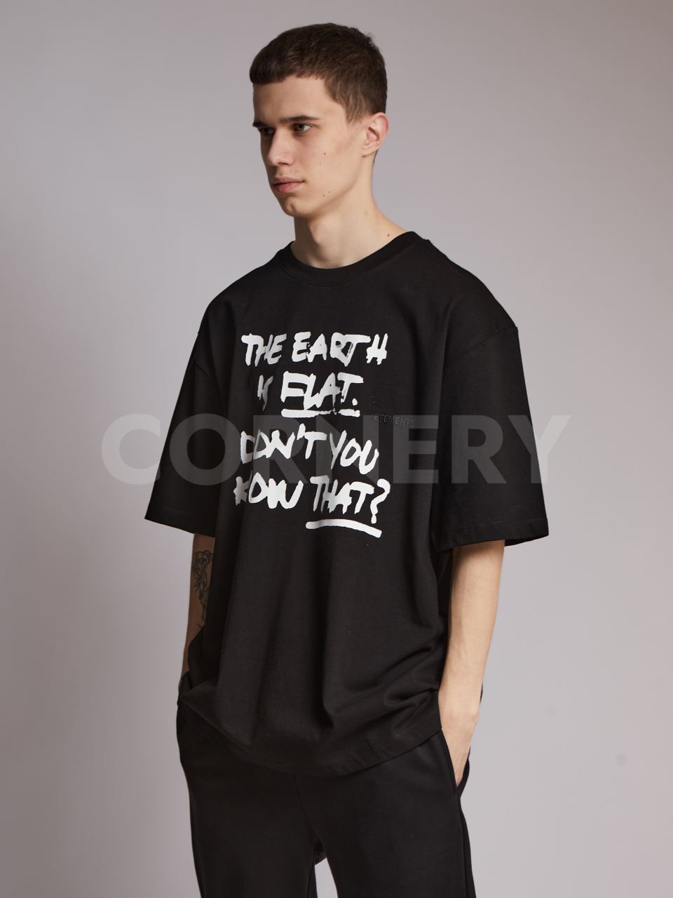Футболка Vetements Flat Earth — фото 2