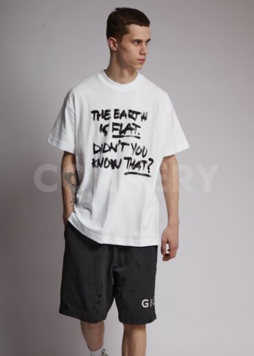 Футболка Vetements Flat Earth