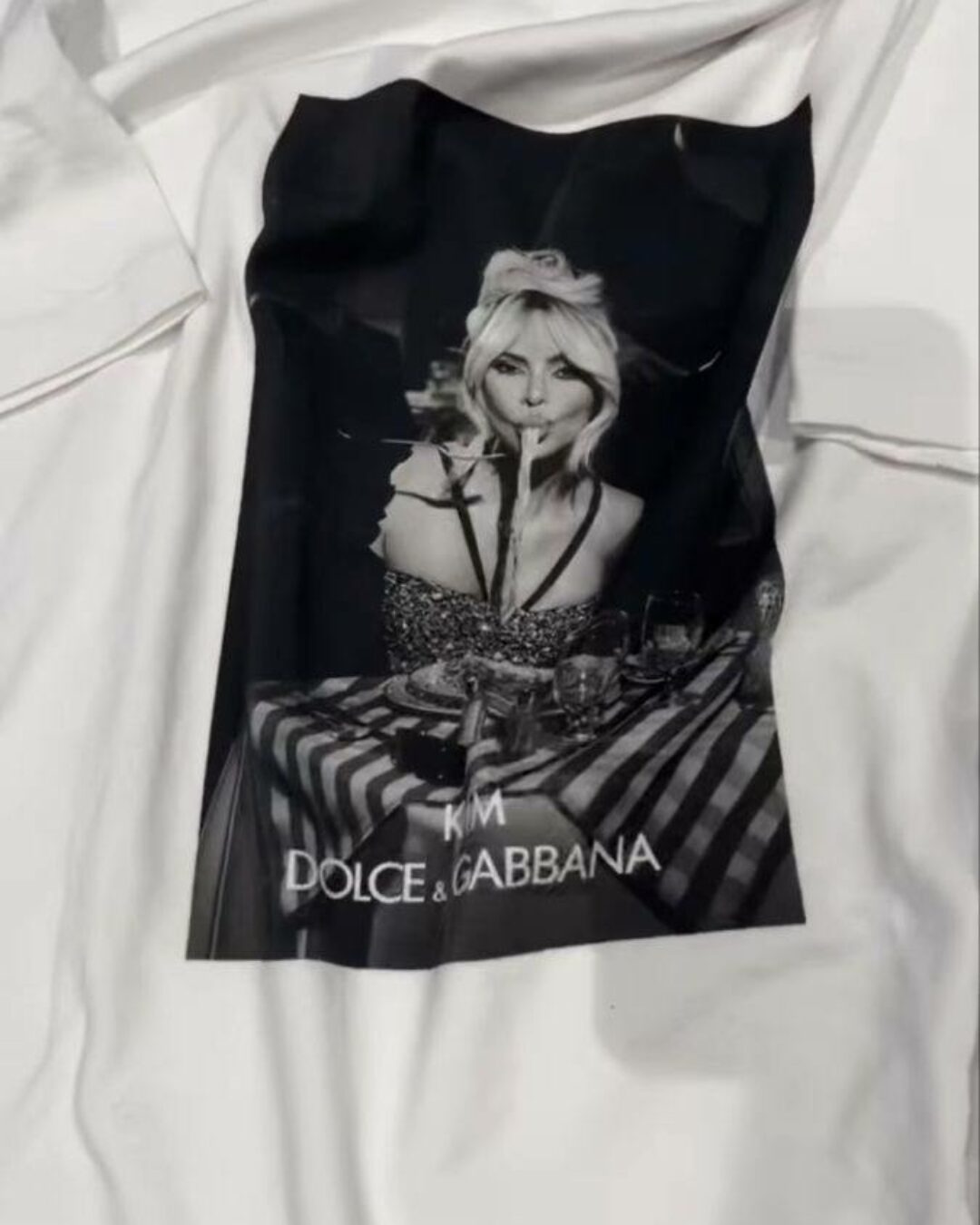 Футболка Dolce & Gabbana Ciao, Kim — изображение 7