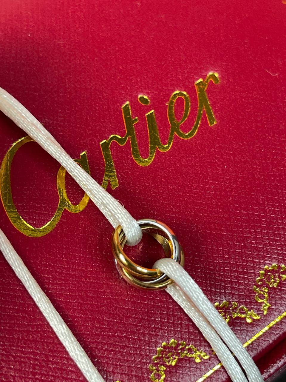 Браслет Cartier Trinity White — фото 3