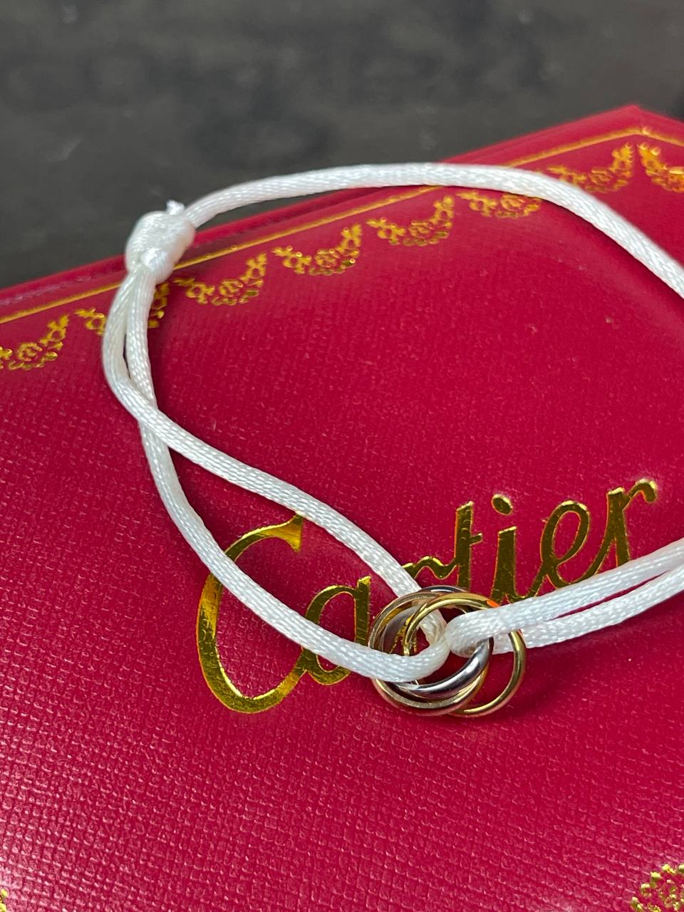 Браслет Cartier Trinity White — фото 9