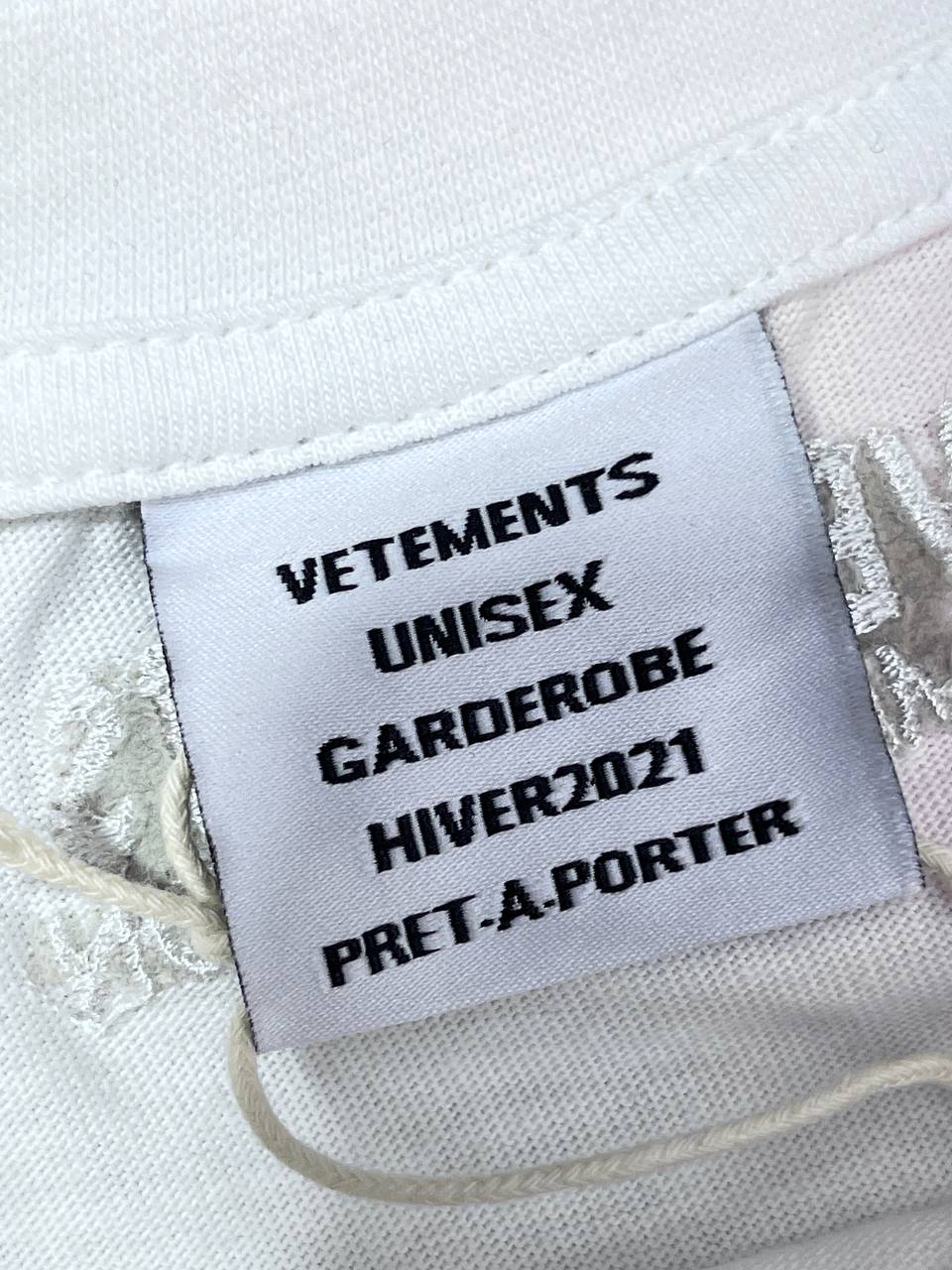 Футболка Vetements Think Dieftrefnly — фото 6