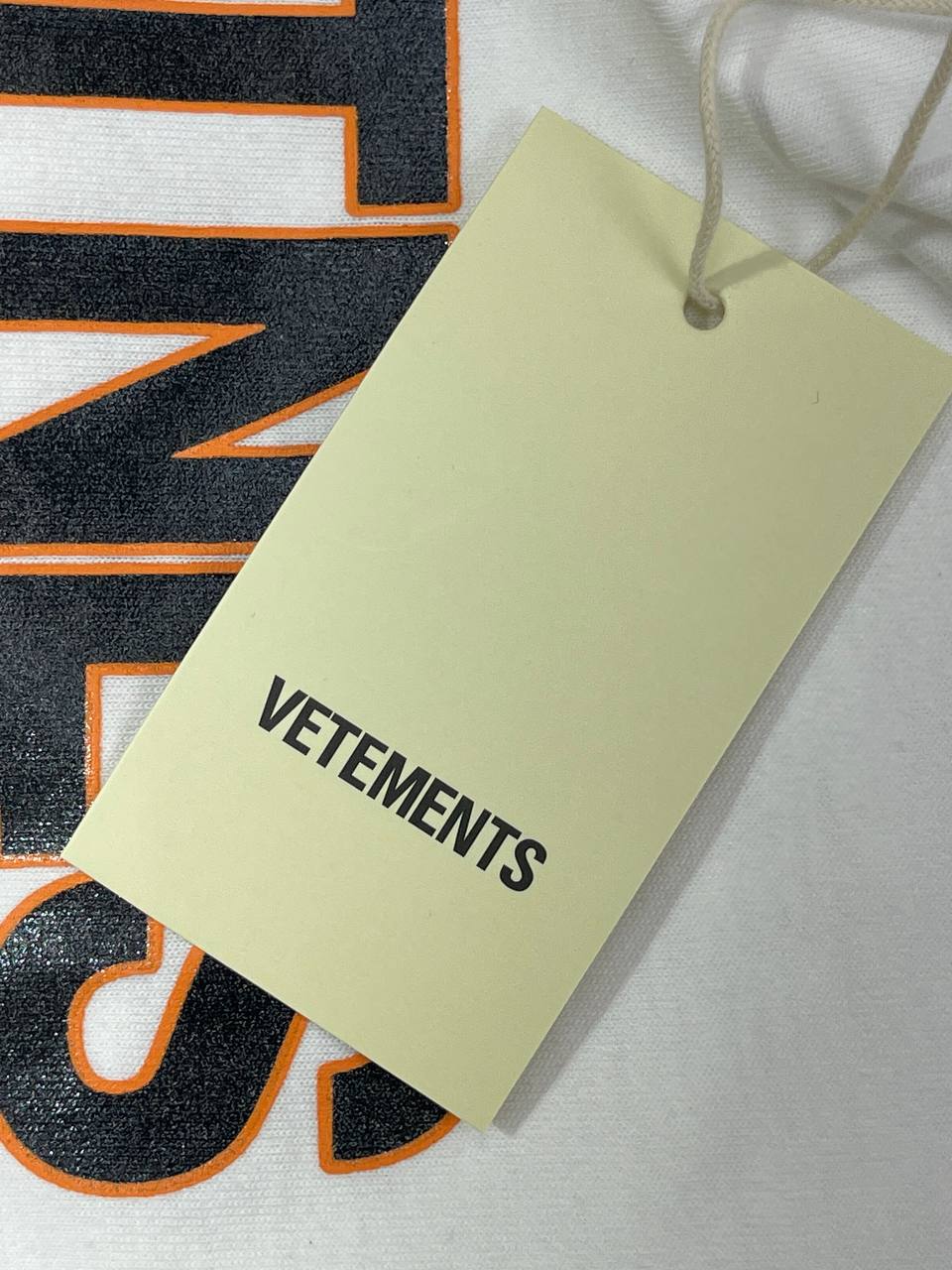 Футболка Vetements Think Dieftrefnly — фото 9