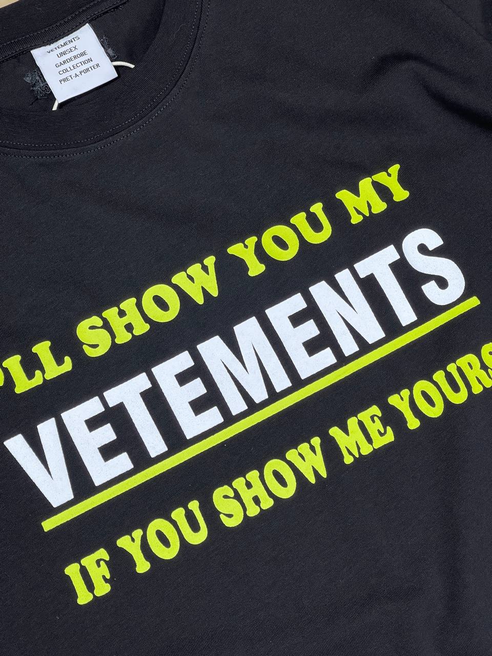 Футболка Vetements Show Me — фото 4