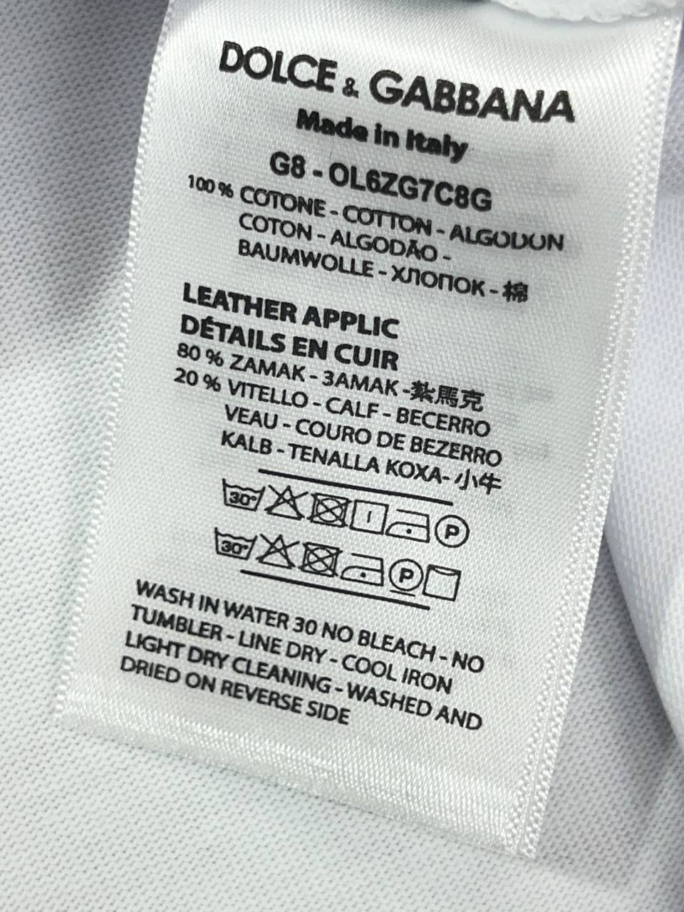 Футболка Dolce & Gabbana — фото 5