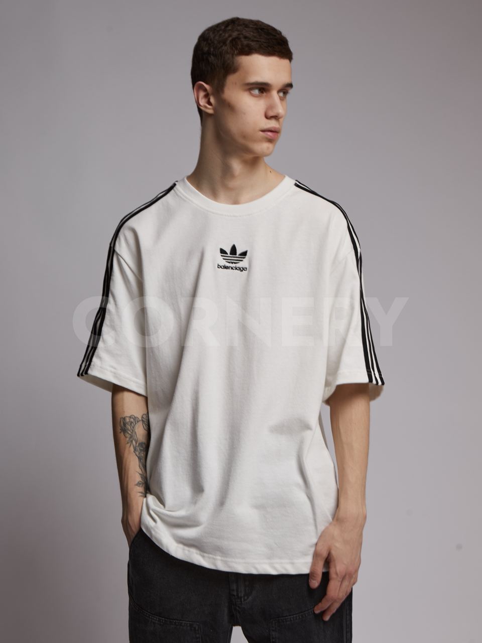 Футболка Balenciaga x Adidas — фото 4