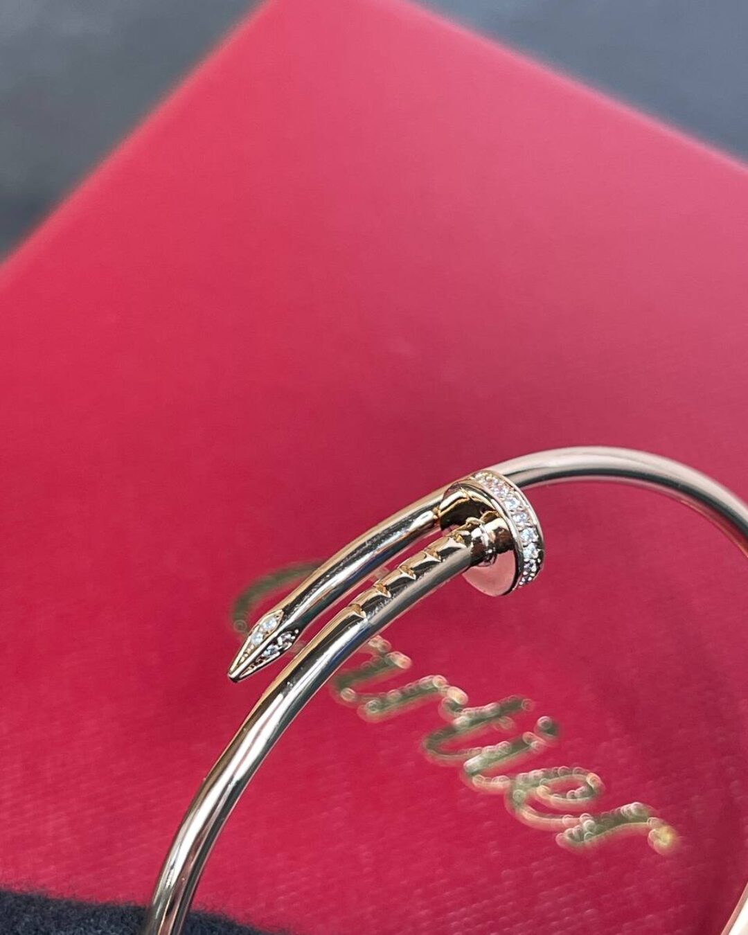 Браслет Cartier(тонкий,камни) — изображение 3