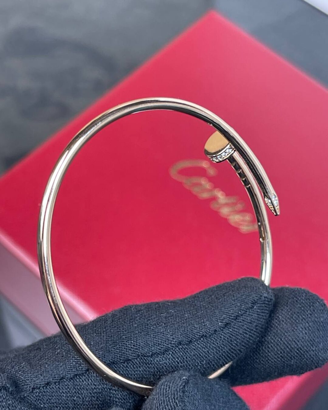 Браслет Cartier(тонкий,камни) — изображение 4