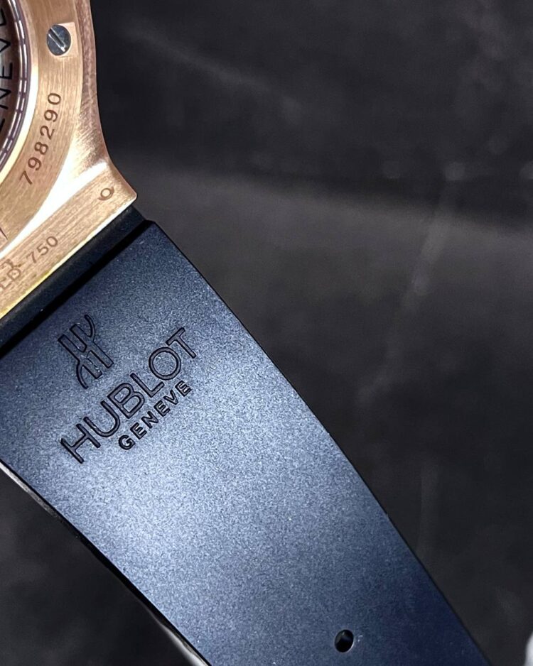 Часы Hublot Big Bang Unico King Gold Blue — фото 6