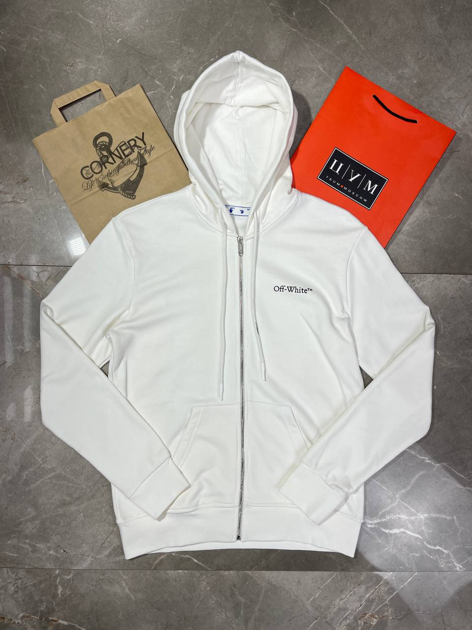 Zip-Худи Off White