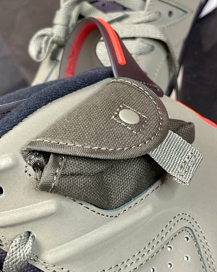 Кроссовки Travis Scott X Air Jordan 6 Retro Olive — фото 8