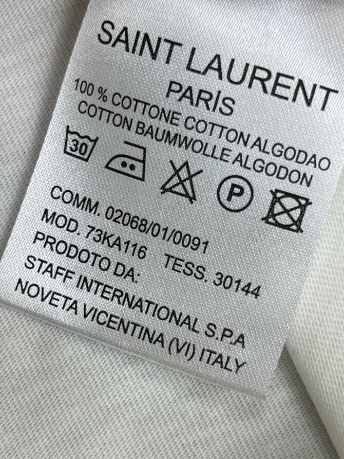 Футболка Saint Laurent — изображение 9