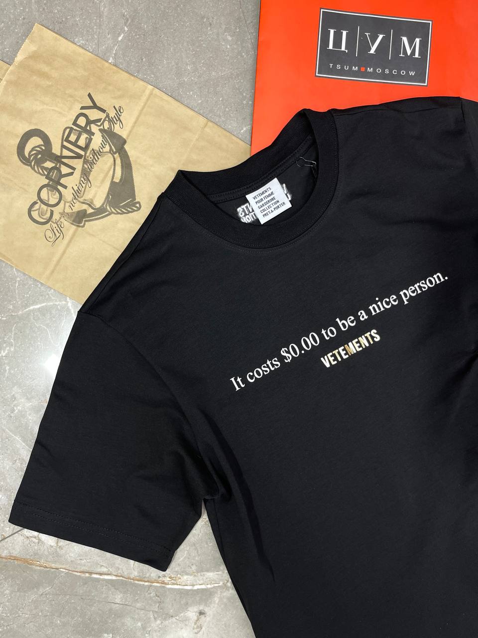 Футболка Vetements Nice Person — фото 3